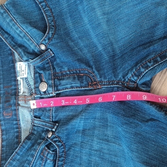 Cruel Kennedi dark wash jeans with rivet pockets size 9R - Picture 7 of 11